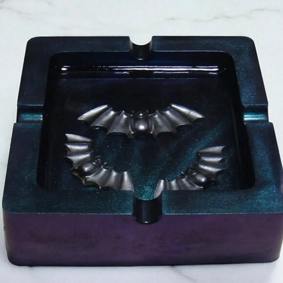 NEW Halloween Vampire Bat Ashtray or Trinket Dish. - Picture 2 of 9